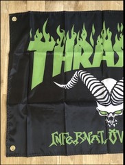 Thrasher Skateboard Flag