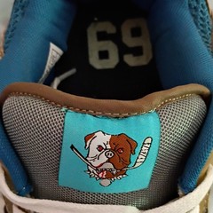 Shorsey Sudbury Bull Dogs sneakers, Men’s US 13