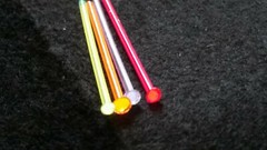 Private listing: BULLSEYE FIBER OPTICS 1mm or 1.5mm red 1 foot