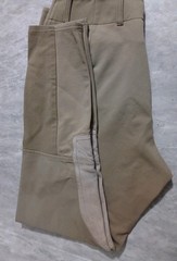Ariat Pro-Series Pro-Circuit Tan Side-Zip Equestrian Breeches 30L, Preowned