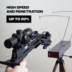 BALLISTA Bundle: BAT Reverse Crossbow Bundle with 13″ Sting Carbon Bolts