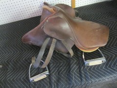 Used /vintage ? saddle unknown. Read description for details.