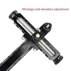 T Shape Recurve Bow Sight 1 Pin Adjustable Aluminum Archery Hunt Practice Target
