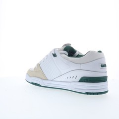 Globe Fusion GBFUS Mens White Leather Lace Up Skate Inspired Sneakers Shoes