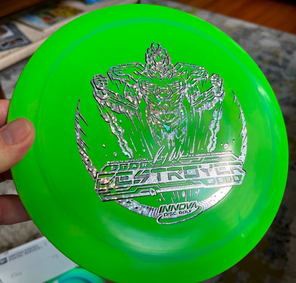 Ricky Wysocki Star Destroyer Swirls Halo Sockibot 176G Disc Golf Innova #3141