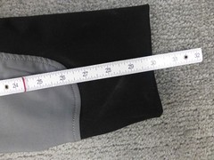 Dover Saddlery Pants Grey Breeches Full Seat Tapered Equestrian Riding Sz 32