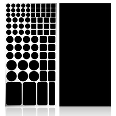 KIWIHUB LED Light Blocking Stickers,Blackout Stickers for Electronic,2 Sheets