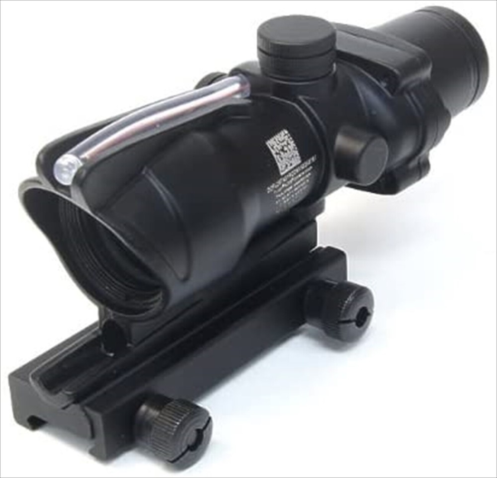 Trijicon type ACOG TA31B scope replica x4 RED reticle light emitting model