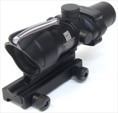 Trijicon type ACOG TA31B scope replica x4 RED reticle light emitting model