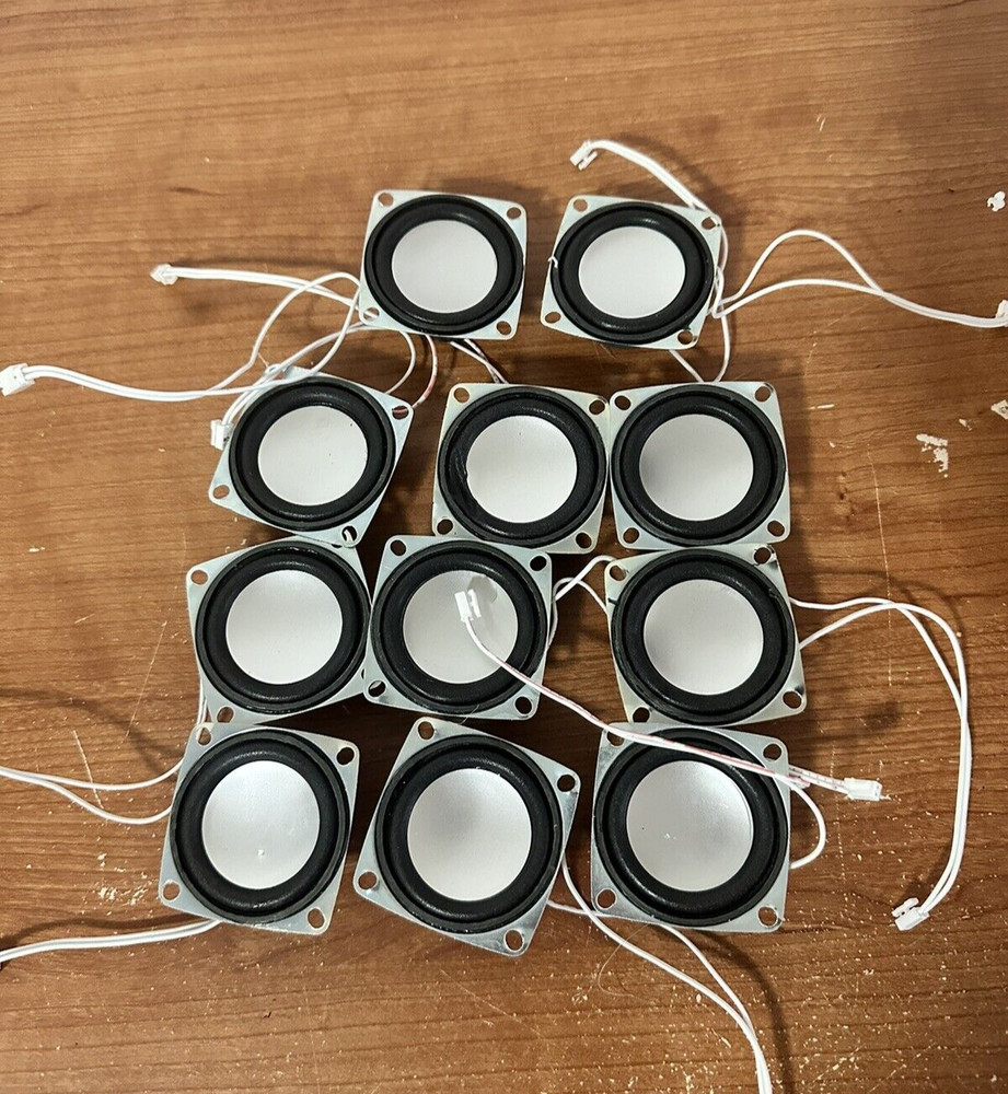 Hover-1 Replacement Balance Board Speaker & Wiring AS IS LOT x11