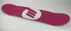 PREMIUM Skateboards 8″ x 32″ Skateboard Deck w Foil Prism Graphic Blemish Pink