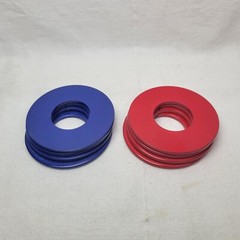 Washer Game GoSports Powder Coated Metal Replacement Set Steel WT-8-METAL