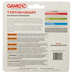 GAMO Country 750 Count TOMAHAWK Pointed Expanding 4.5mm .177 Caliber Air Pellets