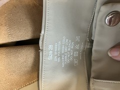 28) FR FREE RIDE RIDING Equestrian Breeches Beige Khaki EXC! Pants