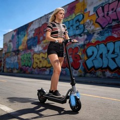 2025 Electric Scooter Adult Folding Long Range Fast Speed Safe Commute E-Scooter