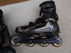 Men’s Sz 10.5 Rollerblade Blades MADE IN ITALY WITH CARRYING BAG