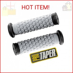 Pro Taper 024859 Pillow Top ATV Handlebar Grips Black/Gray