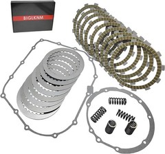 Clutch Kit Friction Plates & Heavy Duty Springs Gasket for Honda VT1100 VT1100C