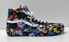 Vans Vault Sk8-Hi Abstract Floral Multi-Color High Top Size Men 9 Women 10.5