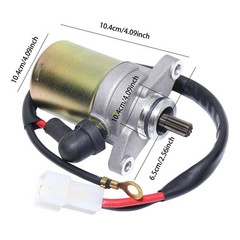 Engine Starter Motor Two Stroke Easy to Install Replace for Qj50 Jog90