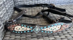 horse fancy bling halter