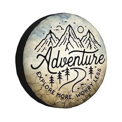 Adventure RV Spare 14in Suitable for tire diameter 23in-27in Adventure Awaits