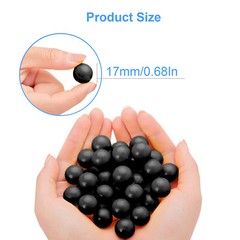 .68 Cal 100T Rubber Balls Ammo Paintballs Training Defense Marker Fit Umarex T4E