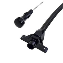 HAHAHA 700R4 4L60E 4L80E Trans Flexable Stainless Braided Hose Dipstick