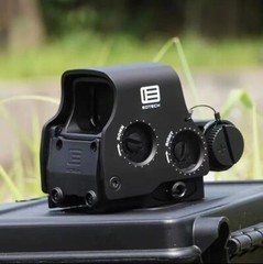 Tactical Scope QR Weapon Airsoft 558 Holographic Red Dot Sight Green Dot EXPS3-2