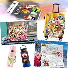 100pcs Skateboard Stickers Graffiti Laptop Sticker Luggage Car Decals Mix