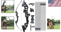 Recurve Bow and Arrow Set for Adult Beginners, 30-40 Lbs