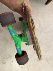 brand x riot stick skateboard complete vtg 80s 1986 gullwing santa cruz schmitt