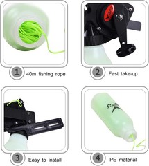 Bow Fishing Reel with Bowfishing Arrows Set Archery Bow Fishing Reel Kit Bowfish