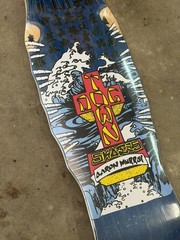 New Dogtown Aaron Fingers Murray Skateboard Deck Blue NOS