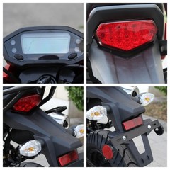 X-PRO 125cc Vader Motorcycle Street Bike with Manual Transmission Electric Start