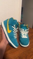 Nike SB Dunk High / Tropical Teal / OG None / Sz. 10m Great Condition!