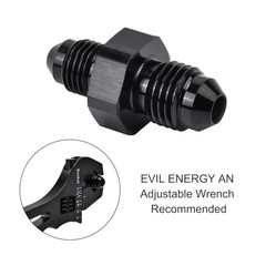 4AN Male to AN3 Male Flare Reducer Coupler Union Adapter 4AN to 3AN Straight
