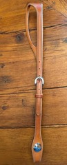 Handmade FIXED EAR HEADSTALL By Tony Pedrini of NV Cowboy Vaquero
