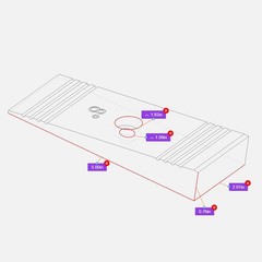 8 Degree Universal Pinion Angle Correction Shims, 2» Suspension Axle Shims f…