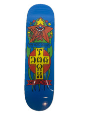 Dogtown Jim Muir Design Multicolor/Blue 8.13in Signed Skateboard Deck