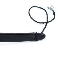 Cowhide Bull WHIP 04 TO 16 FEET Long 16 Plaits Black-Orange Indiana Jones Whip