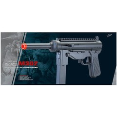 Double Eagle DE M302F Airsoft Gun Spring Action Powered Grease 240 FPS Black BB