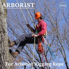 High Tensile Strength 1/2in x 150ft Braided Blue Rope for Rigging & Climbing