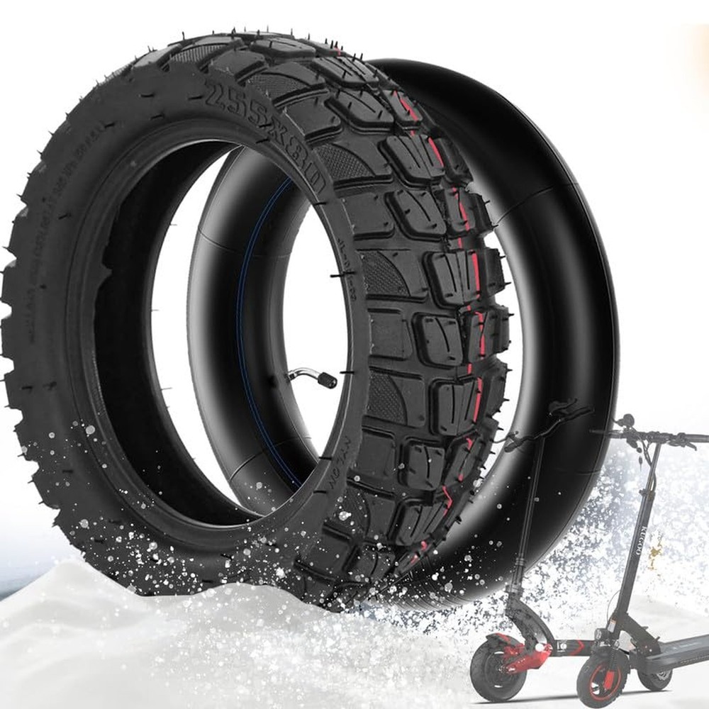 GYL 10×3 255×80 80/65-6 Off-road Rubber Outer Tire & Inner Tube Set Replaceme…