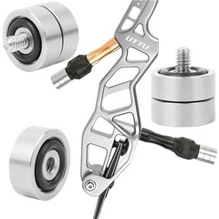 Archery Stabilizer Counterweight 1/4 Bolt Balance Bar Recurve Bow Riser Shooting