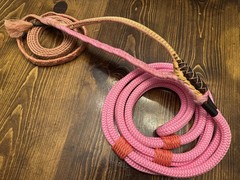 Pink Nylon & Red Poly American Pro w Brazilian Block 9/7 RH 5/8″ x 5/8′ – EPT Bu