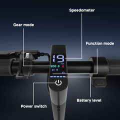 Ladped ADULT ELECTRIC SCOOTER LONG RANGE FOLDING 31KM/H E-SCOOTER URBAN COMMUTER