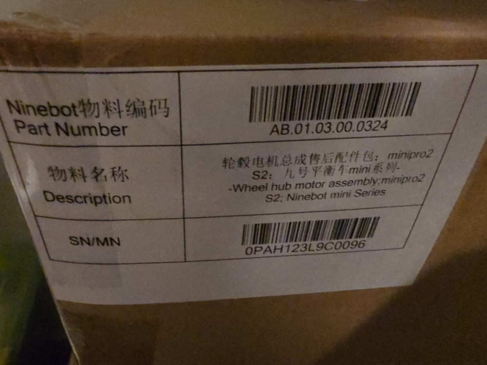 Segway Ninebot S2 Self Balancing Scooter Wheel Hub With Motor