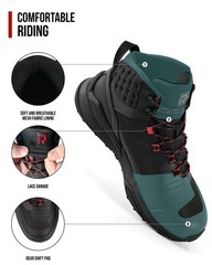 Rideiron Waterproof Motorcycle Shoes Ce Certified Anti-Slip Casual Motorcycle
