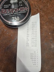 One Gamo and one Crosman Break Barrel air rifles .177 (2 rifles)